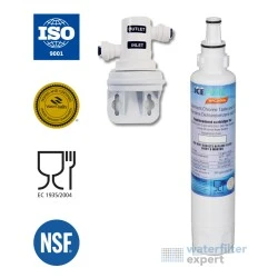 Icepure WFC2500A Wasserfilter und Filterkopf für AP2-C401-G