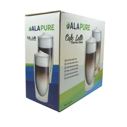 Alapure Cafe Latte Doppelwandige Thermogläser ALA-GLS41