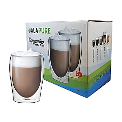 Alapure Scanpart Doppelwandige Cappuccino-Thermogläser ALA-GLS31 Alapure Scanpart Doppelwandige Cappuccino-Thermogläser ALA-GLS31