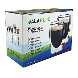 Alapure Doppelwandige Espresso-Thermogläser ALA-GLS11