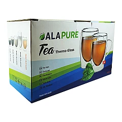 Alapure Doppelwandige Tee-Thermogläser ALA-GLS51 Alapure Doppelwandige Tee-Thermogläser ALA-GLS51