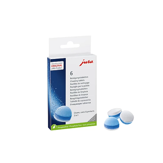 Jura 3-Stufen-Reinigungstabletten 24225 / 62715 Jura 3-Stufen-Reinigungstabletten 24225 / 62715