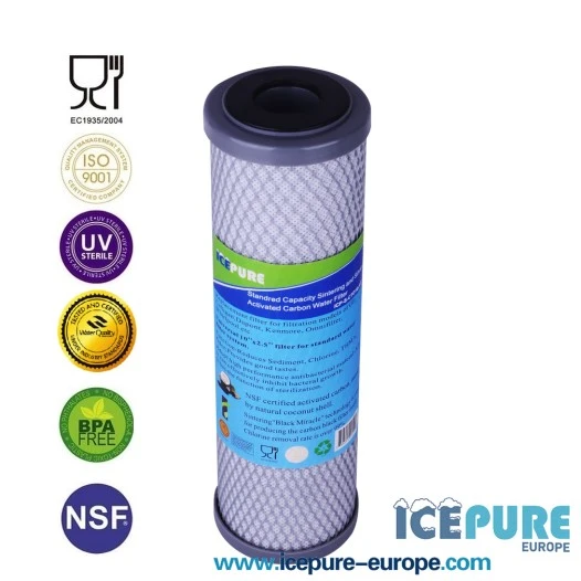 Alapure Aktivkohlefilter mit Silber ALA-CTO10-AG