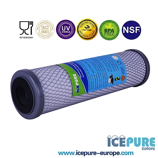 Alapure Aktivkohlefilter mit Silber ALA-CTO10-AG Alapure Aktivkohlefilter mit Silber ALA-CTO10-AG
