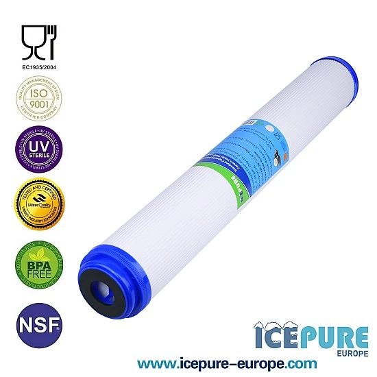 Alapure 20-Zoll-GAC-Kohle-Wasserfilter ALA-GAC20 Alapure 20-Zoll-GAC-Kohle-Wasserfilter ALA-GAC20