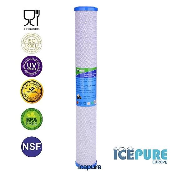 Alapure 20-Zoll-Kohlefilter - Kohlenstoffblock ALA-CTO20-05 Alapure 20-Zoll-Kohlefilter - Kohlenstoffblock ALA-CTO20-05