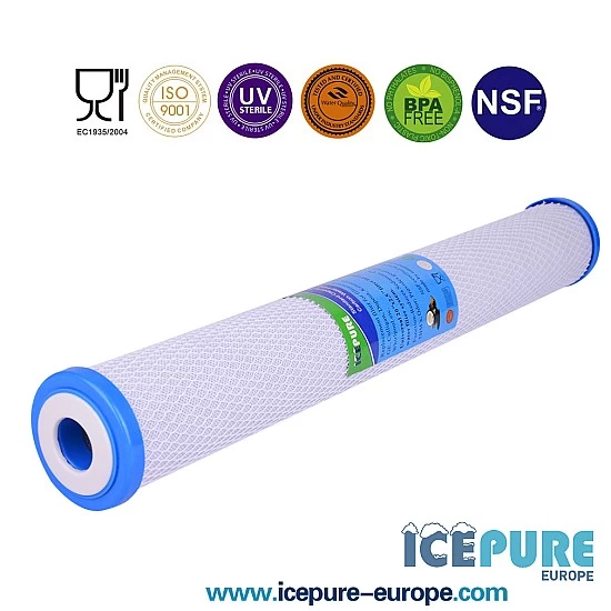 Alapure 20-Zoll-Kohlefilter - Kohlenstoffblock ALA-CTO20-05 Alapure 20-Zoll-Kohlefilter - Kohlenstoffblock ALA-CTO20-05