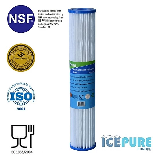 Alapure 20-Zoll-Vorfilter Sediment 5 Mikron ALA-PPL20-05 Alapure 20-Zoll-Vorfilter Sediment 5 Mikron ALA-PPL20-05