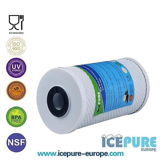 Alapure 10 Zoll großer blauer Kohlefilter - Kohleblock ALA-CTO10BB Alapure 10 Zoll großer blauer Kohlefilter - Kohleblock ALA-CTO10BB
