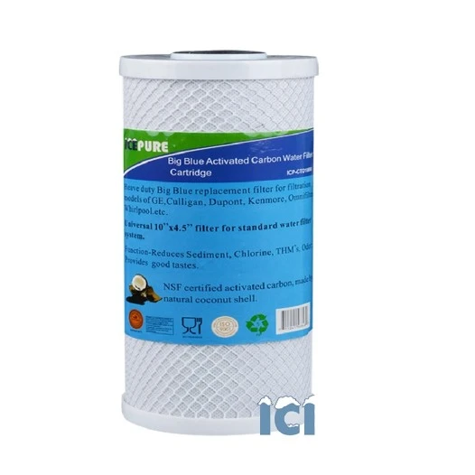 Alapure 10 Zoll großer blauer Kohlefilter - Kohleblock ALA-CTO10BB