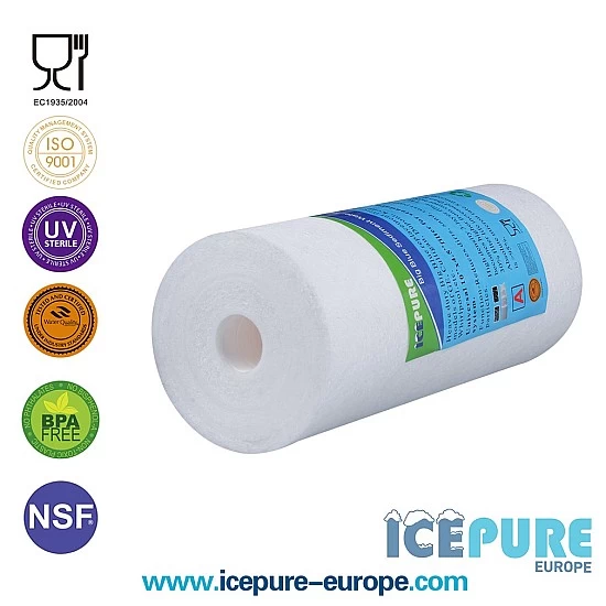 Alapure 10Zoll großer blauer Sedimentfilter 5 Mikron ALA-PP10BB-05 Alapure 10Zoll großer blauer Sedimentfilter 5 Mikron ALA-PP10BB-05