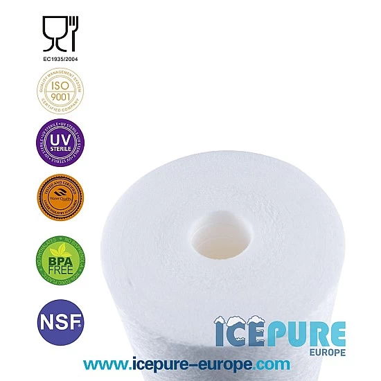 Alapure 10Zoll großer blauer Sedimentfilter 5 Mikron ALA-PP10BB-05 Alapure 10Zoll großer blauer Sedimentfilter 5 Mikron ALA-PP10BB-05