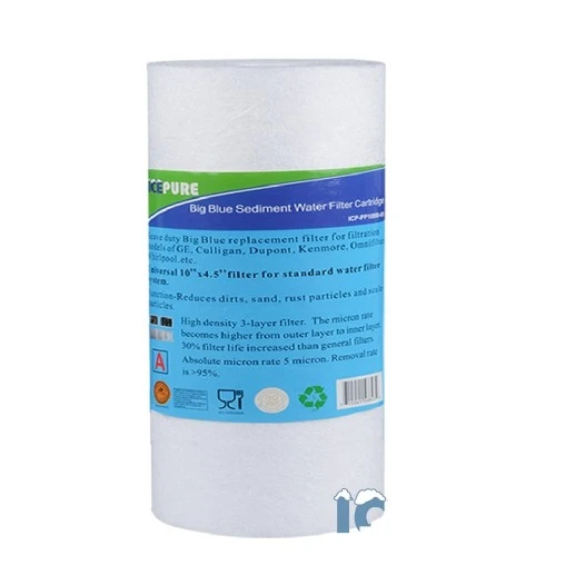 Alapure 10Zoll großer blauer Sedimentfilter 5 Mikron ALA-PP10BB-05