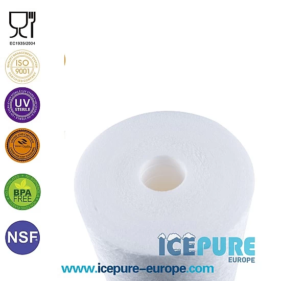 20 Zoll großer blauer Sedimentfilter 50 Mikron von Alapure ALA-PP20BB-50 20 Zoll großer blauer Sedimentfilter 50 Mikron von Alapure ALA-PP20BB-50