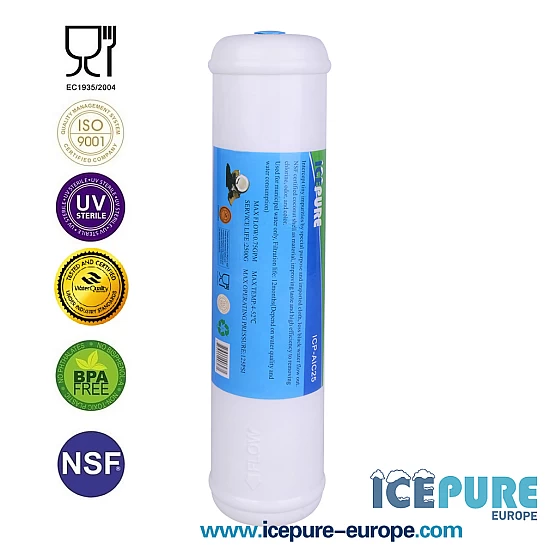 Alapure Inline-Kohle-Wasserfilter BIG ALA-AIC25 Alapure Inline-Kohle-Wasserfilter BIG ALA-AIC25