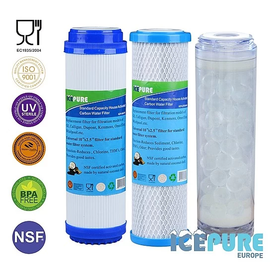 Anti-Kalk-Wasserfilterset für das ganze Haus