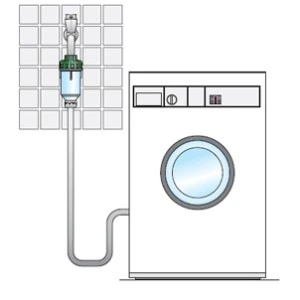 Alapure Waschmaschinenfilter Anti-Kalk-Filter ALA-SILICO-03