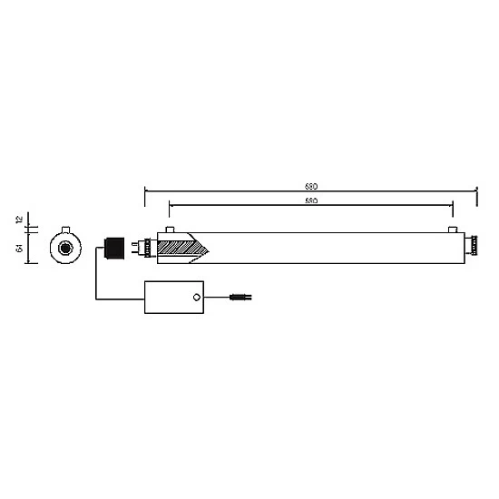 UV-Lampe 6 GPD UV-Lampe 6 GPD