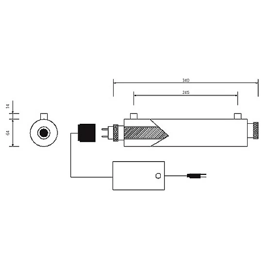 UV-Lampe 2 GPD UV-Lampe 2 GPD