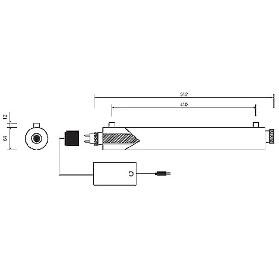 UV-Lampe 4 GPD UV-Lampe 4 GPD