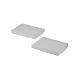 Alapure Pollenfilter Waschmaschine und Trockner geeignet für Siemens 00481723 (2 St) Alapure Pollenfilter Waschmaschine und Trockner geeignet für Siemens 00481723 (2 St)