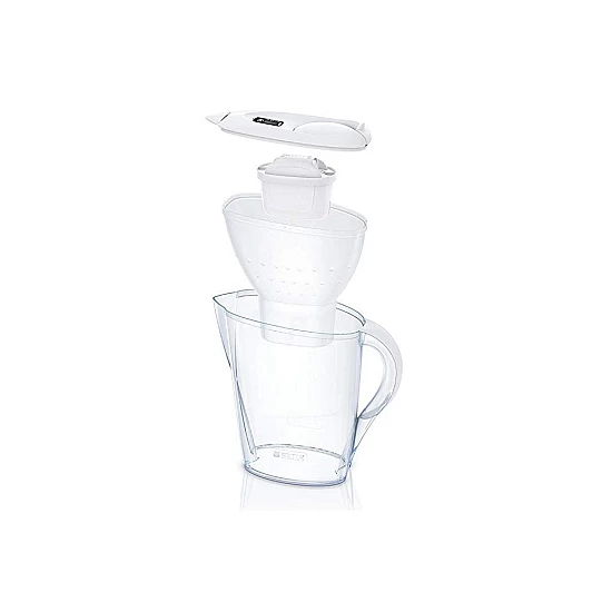 Brita Wasserfilterkanne Marella Weiß 1051118 Brita Wasserfilterkanne Marella Weiß 1051118