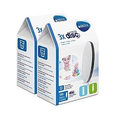 BRITA MicroDisc Wasserfilter-Set - 6er-Pack (filtert PFAS)