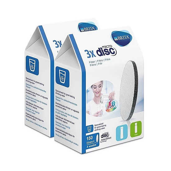 BRITA MicroDisc Wasserfilter-Set - 6er-Pack BRITA MicroDisc Wasserfilter-Set - 6er-Pack