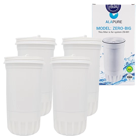 Alapure Wasserfilter geeignet für ZeroWater CWF1003 / 4er-Pack Alapure Wasserfilter geeignet für ZeroWater CWF1003 / 4er-Pack