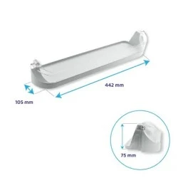 Indesit Flaschenhalter für Kühlschrank 442x105mm / C00283254