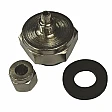 Wasserhahn Nippel mit Auslauf Chrom Schraube Wasserhahn Nippel mit Auslauf Chrom Schraube