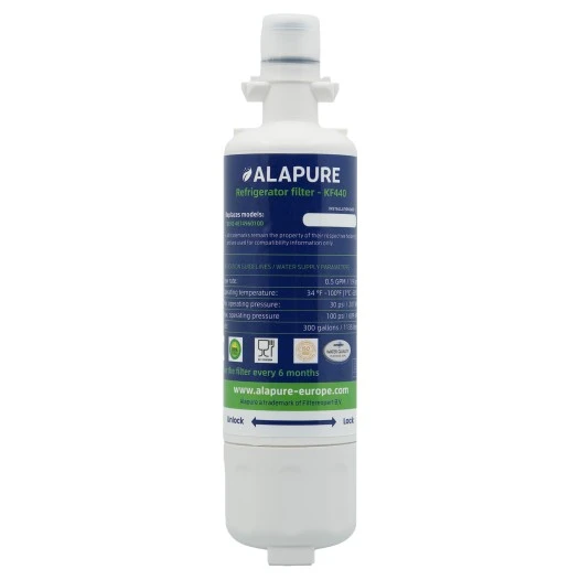 Alapure Wasserfilter geeignet für Arcelik 4874960100 / GNEV422X