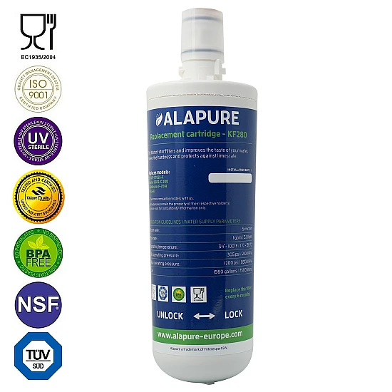 Alapure Wasserfilter geeignet für Bravilor BSRS-C 200 Alapure Wasserfilter geeignet für Bravilor BSRS-C 200
