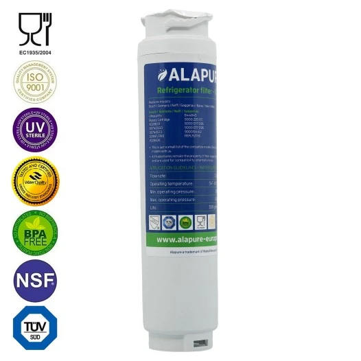 Alapure Wasserfilter geeignet für Neff 11034151 / UltraClarity / 11028820 / 740560