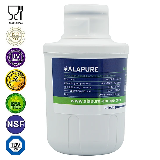 Alapure Wasserfilter passend für Caple / Thomson 482000091353 / C00300448 Alapure Wasserfilter passend für Caple / Thomson 482000091353 / C00300448