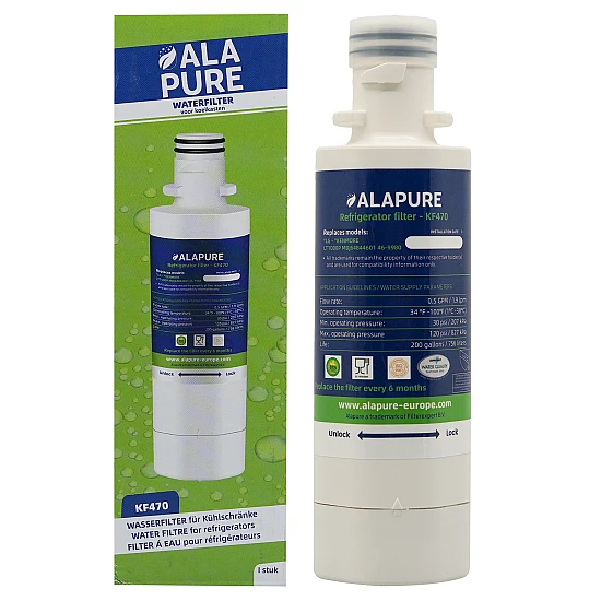 Alapure Wasserfilter geeignet für LG ADQ747935 / LT1000P / AGF80300704 / ADQ74793501 / ADQ747935 Alapure Wasserfilter geeignet für LG ADQ747935 / LT1000P / AGF80300704 / ADQ74793501 / ADQ747935