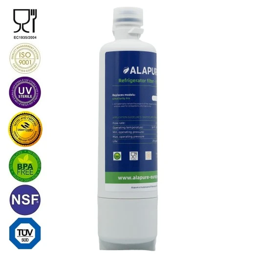 Alapure Wasserfilter geeignet für Bosch UltraClarity Pro 11032518 / KSZ50UCP / UltraClarityPro