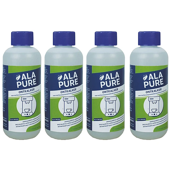 Alapure Flüssigentkalker geeignet für Gaggenau 00312013 (4x250ml) Alapure Flüssigentkalker geeignet für Gaggenau 00312013 (4x250ml)