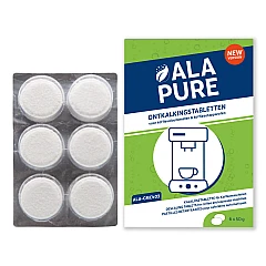 Alapure Entkalkungstabletten Kompatibel mit Miele Kaffeemaschine 6st. x 50gr Alapure Entkalkungstabletten Kompatibel mit Miele Kaffeemaschine 6st. x 50gr