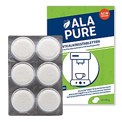 Alapure Entkalkungstabletten Kompatibel mit Miele FashionMaster 6st x 50gr.