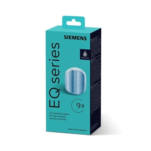 Siemens EQ Serie Entkalkungstabletten 00312440 / 00312290 / TZ80032A / 00312440 2-in-1 (9x36gr)