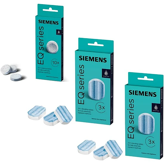 Siemens EQ Serie Multipack Entkalkungs- und Reinigungstabletten TZ80003A / 00312291
