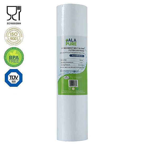 Alapure Sedimentfilter 1 Mikron ALA-PP10-01 Alapure Sedimentfilter 1 Mikron ALA-PP10-01