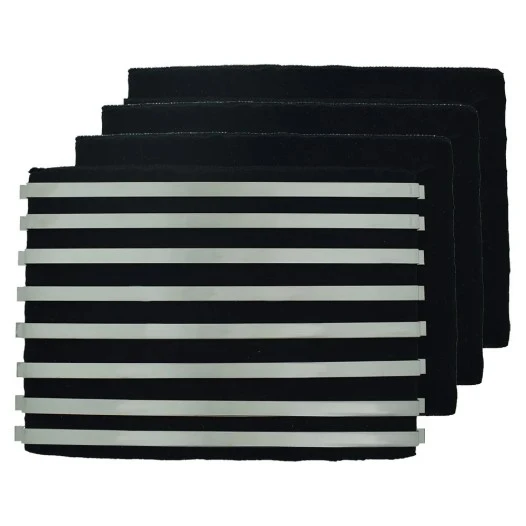 Alapure Longlife Aktivkohlefilter geeignet für Faber 112.0471.609 / FLL18-120 (4 Stück)