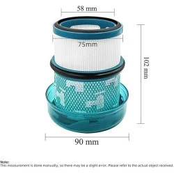 Alapure HEPA-Filter passend für Dyson V16 Piston Animal / 974676-01