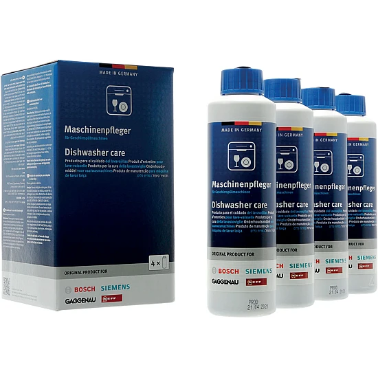 Siemens Pflegemittel 00312362 geeignet für Geschirrspüler (4x250ml) Siemens Pflegemittel 00312362 geeignet für Geschirrspüler (4x250ml)