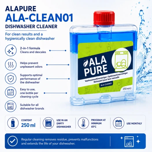 Alapure Reiniger und Entkalker geeignet für WPRO 484000008847 / LIQ201 (2st.)