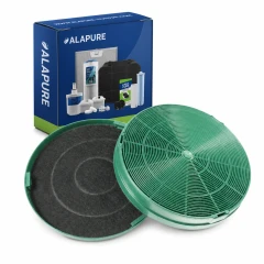 Alapure Longlife Aktivkohlefilter geeignet für AEG EFF77 MCFE31 / 9029801306 / 4055171344