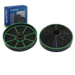 Alapure Longlife Kohlefilter passend für ETNA AP460RVS / AP460ZT / AP490RVS (2 Stück)