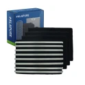Alapure Longlife Aktivkohlefilter geeignet für Faber 112.0471.609 / FLL18-120 (4 Stück)